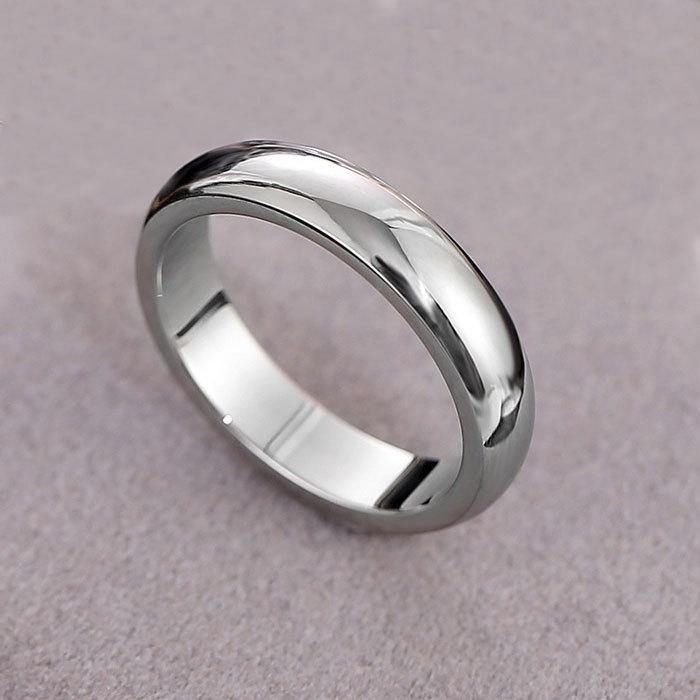 リング 指輪 4mm マリッジリング ステンレスリング ペアリング 7〜22号 大人可愛い シンプル 金属アレルギー対応 ジュエリー 男女兼用 | BLUE LEAF | 10