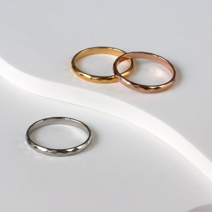 リング 指輪 ダイヤカット 2mm ステンレス 3~25号 安心素材 大人可愛い ジュエリー 金属アレルギー ピンキーリング ファランジリング | BLUE LEAF | 09