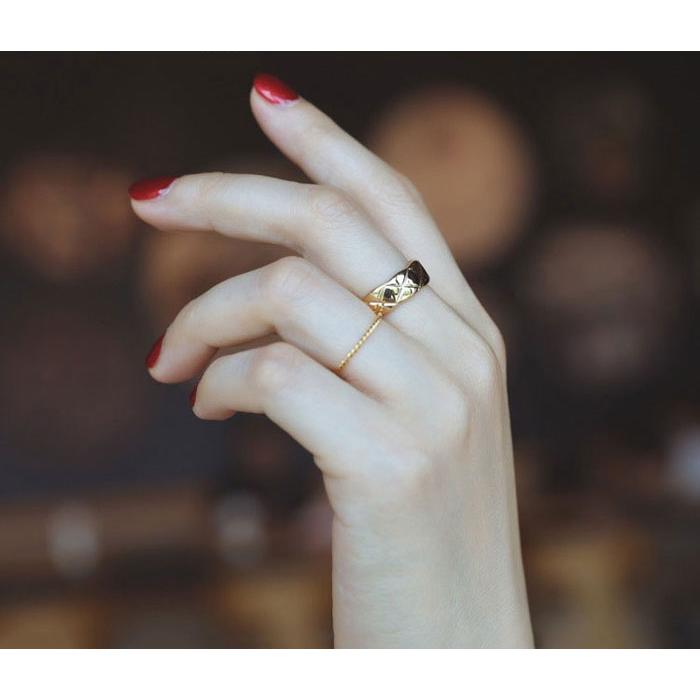 極美品MAPLE US-12 HAVEN 花柄 リング 指輪 大きいサイズ 完売