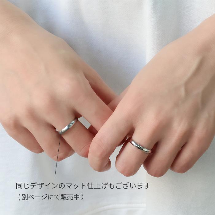 リング 指輪 3mm マリッジリング 甲丸 内甲丸 ステンレスリング 安心素材 金属アレルギー ピンキーリング アクセサリー ファランジリング | BLUE LEAF | 10