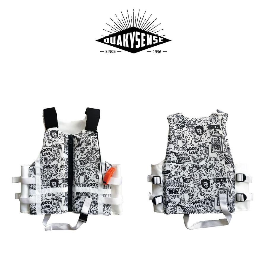 QUAKYSENSE クエーキーセンス キッズ用 NEW BEATユースベスト YV39