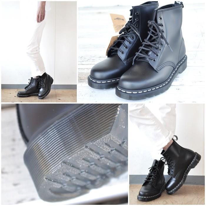 Dr.Martens ドクターマーチン 8ホールブーツ ホワイトステッチ Dr.Martens ドクターマーチン 8ホールブーツ ホワイトステッチ