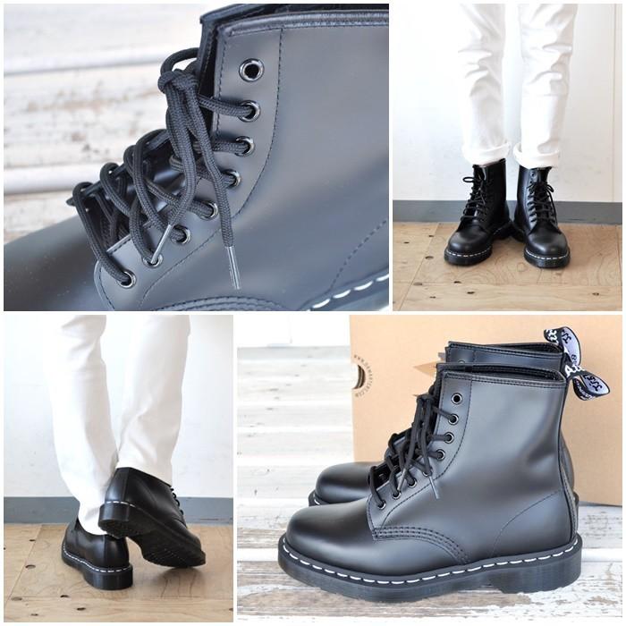 Dr.Martens ドクターマーチン 8ホールブーツ ホワイトステッチ Dr.Martens ドクターマーチン 8ホールブーツ ホワイトステッチ