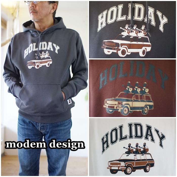 modem design（モデムデザイン） スウェット トレーナー プルオーバー