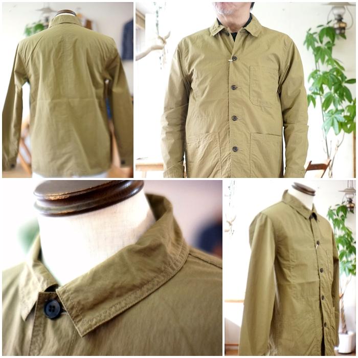 XL！ FOB ファクトリー フレンチ シャツ ジャケット factory FOB FACTORY（エフオービーファクトリー） FOBFACTORY F2394 フレンチ