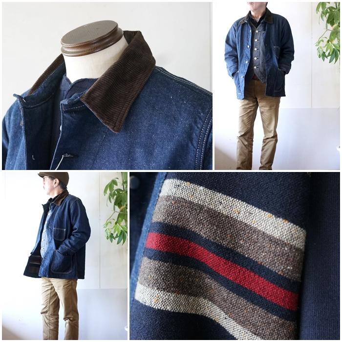 FOB FACTORY（エフオービーファクトリー） デニムカバーオール F2456