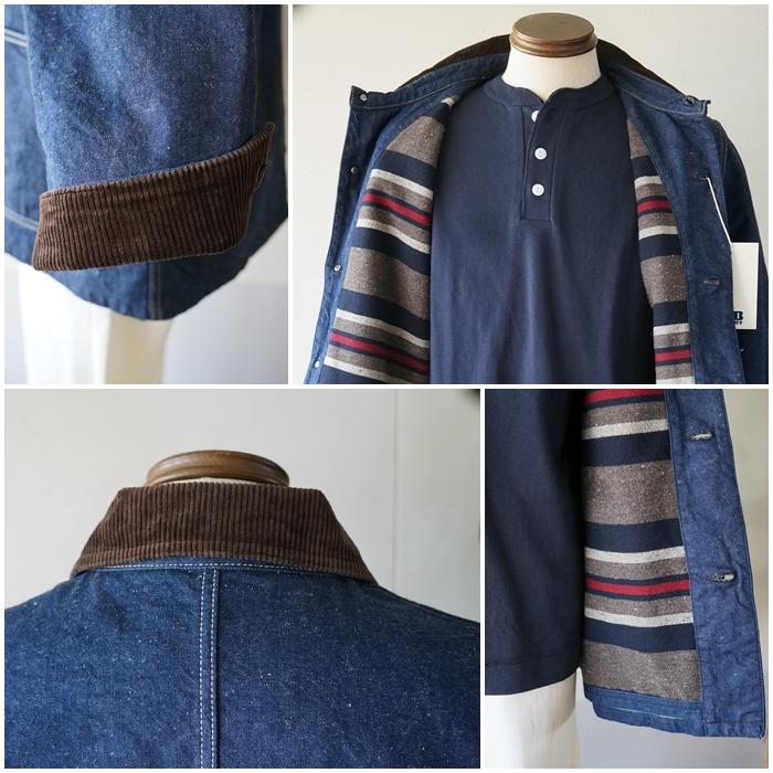 FOB FACTORY（エフオービーファクトリー） デニムカバーオール F2456