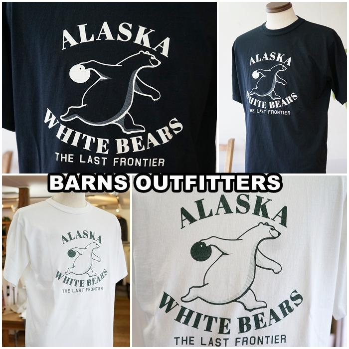 トップス BARNS OUTFITTERS BARNS OUTFITTERS（バーンズ アウトフィッターズ） BARNS 半袖プリント