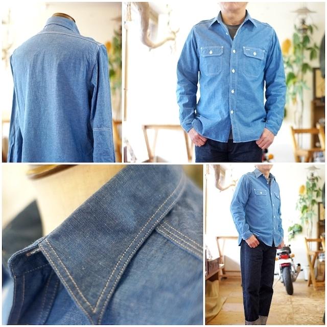 SUGAR CANE シュガーケーン SUGARCANE シャンブレーワークシャツ 25513