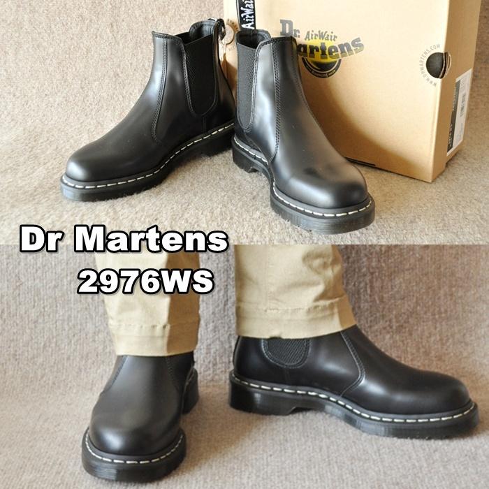 ドクターマーチン Dr.Martens 2976 WS(ホワイトステッチ)サイドゴア