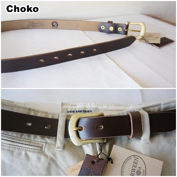 ART BROWN（アートブラウン） レザーベルト 30147 本革 クロムエクセル