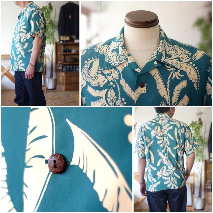 SUN SURF アロハシャツ Mサイズ ステイツオブハワイ SUN SURF サンサーフ SUNSURF アロハシャツ No. SS39421 / RAYON