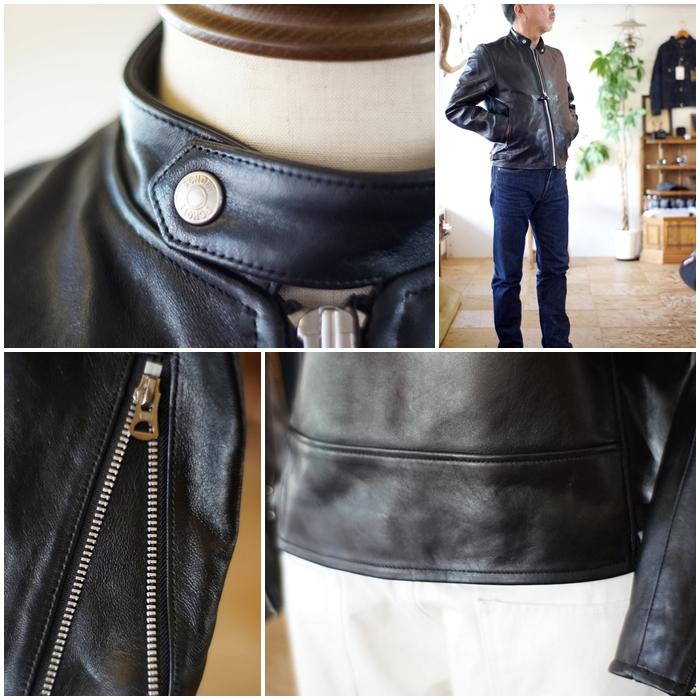 Schott N.Y.C ショット シングル ライダース レザージャケット Schott N.Y.C ショット シングル ライダース レザージャケット