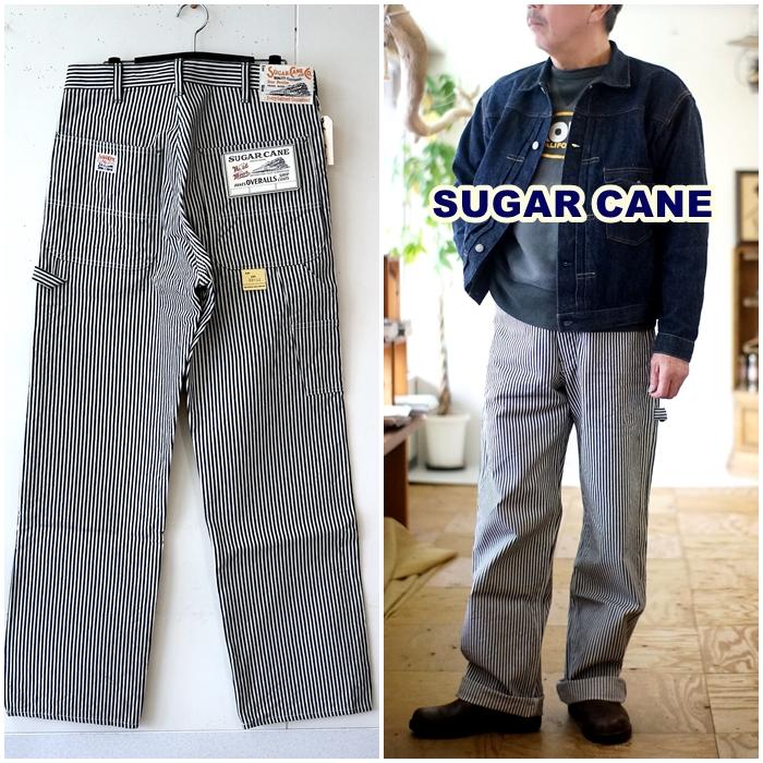 SUGAR CANE SUGARCANE シュガーケーン ヒッコリーストライプ ワーク