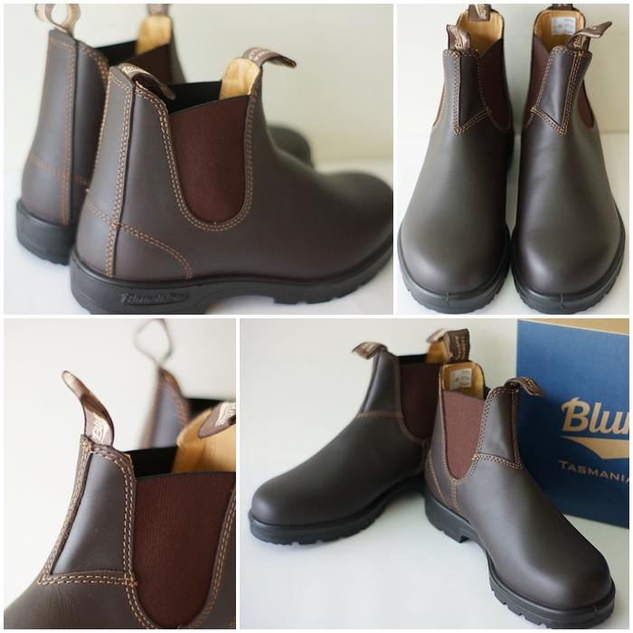 【中古】ブランドストーン Blundstone 550 ELSTIC SIDED BOOT LINED サイドゴアブーツ レザー 茶 ブラウン 10 メンズ BLUNDSTONE（ブランドストーン） 550 クラシックモデル サイドゴア