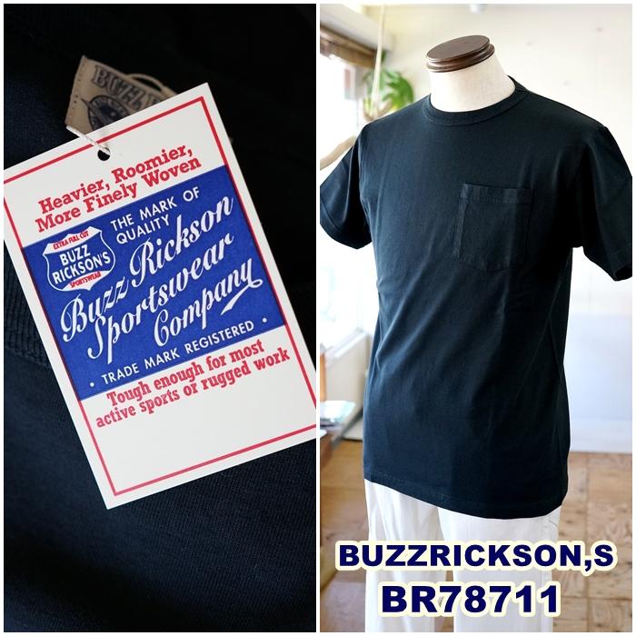 BUZZ RICKSON'S バズリクソンズ BUZZRICKSONS 半袖ポケットTシャツ