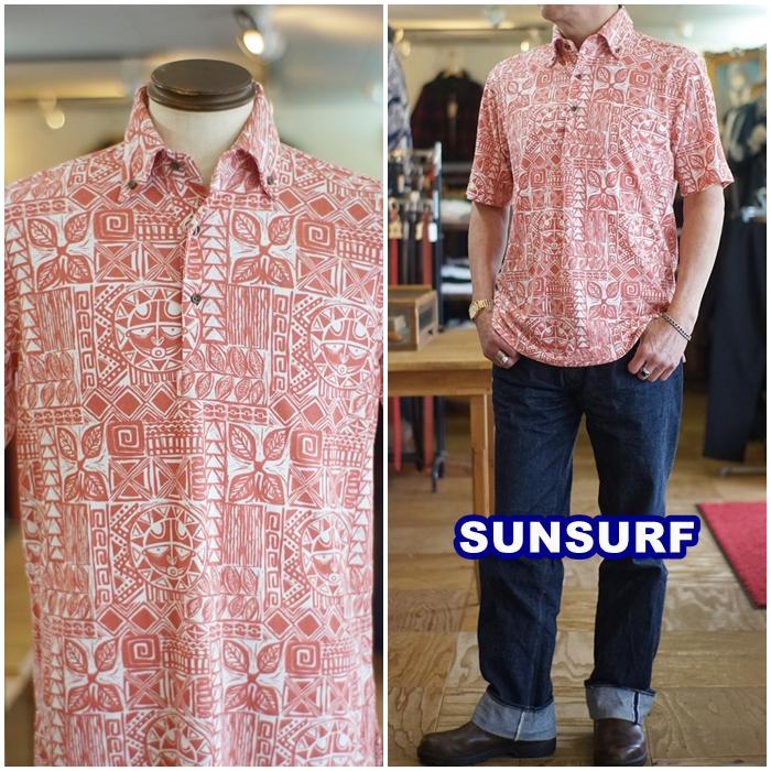 SUN SURF サンサーフ かのこ プルオーバーボタンダウンシャツ 79357 