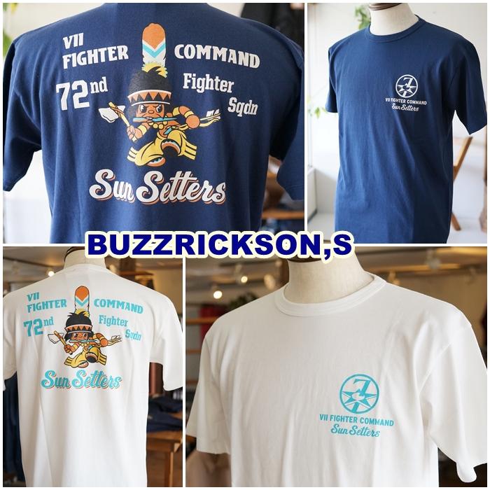 BUZZ RICKSON'S BUZZRICKSONS バズリクソンズ 半袖プリントTシャツ