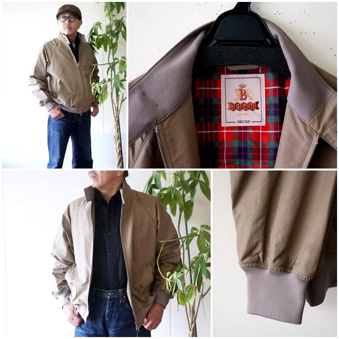 バラクータ スイングトップ ジャケット 36 BARACUTA（バラクータ） G9 ボックスジャケット スイングトップ