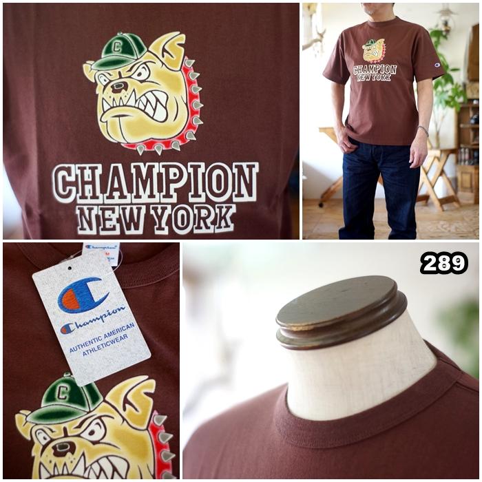 Champion（チャンピオン） 半袖Tシャツ カットソー c3-b329 プリントT