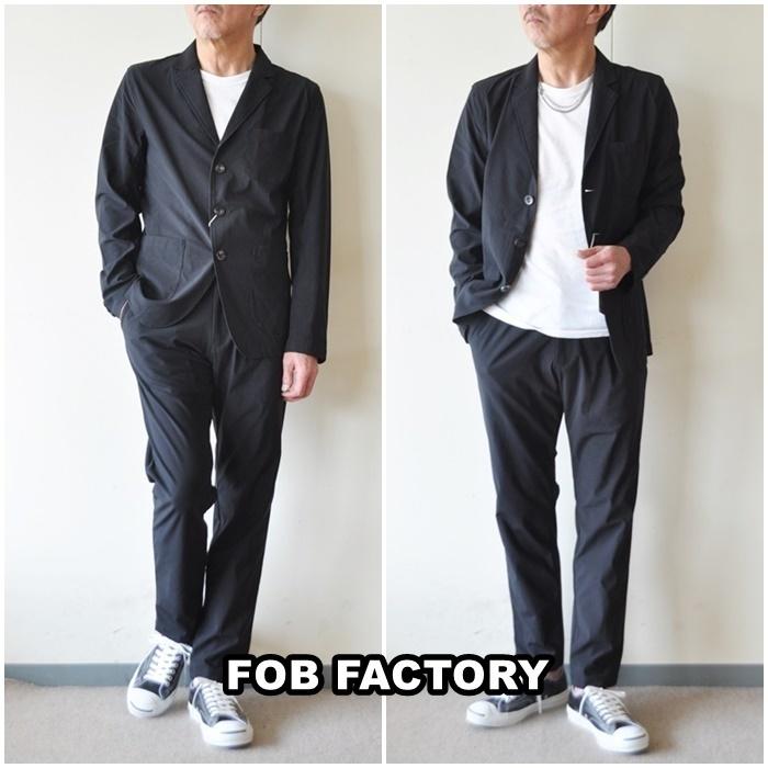FOB FACTORY F2364デパーチャージャケット セットアップ上下セット FOB FACTORY（エフオービーファクトリー） デパーチャー セットアップ