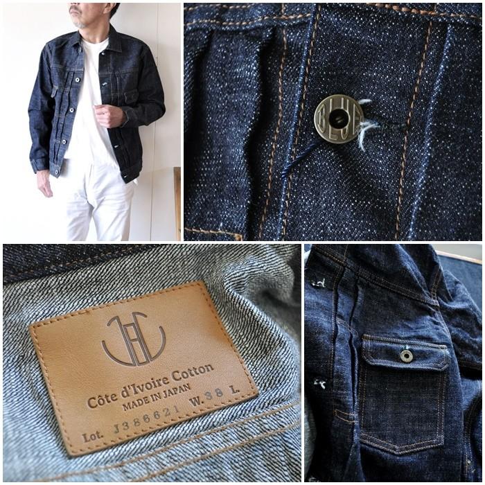 JAPAN BLUE JEANS（ジャパンブルージーンズ） J386621 モンスター デニムジャケット 16.5oz セルヴィッチ Ｇジャン