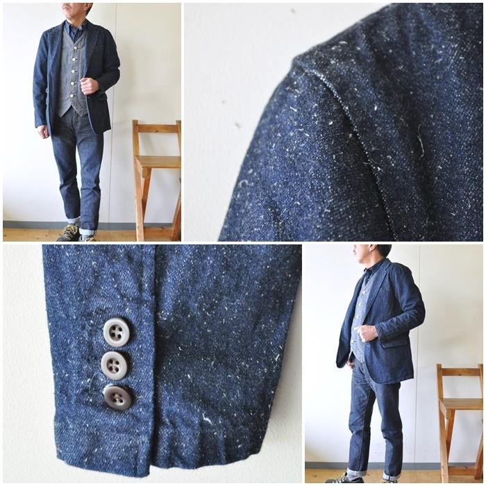 侵攻 JAPAN BLUE JEANS ジャパンブルージーンズ　 デニムテーラードジャケット　 395761 12.5oz バナナデニム