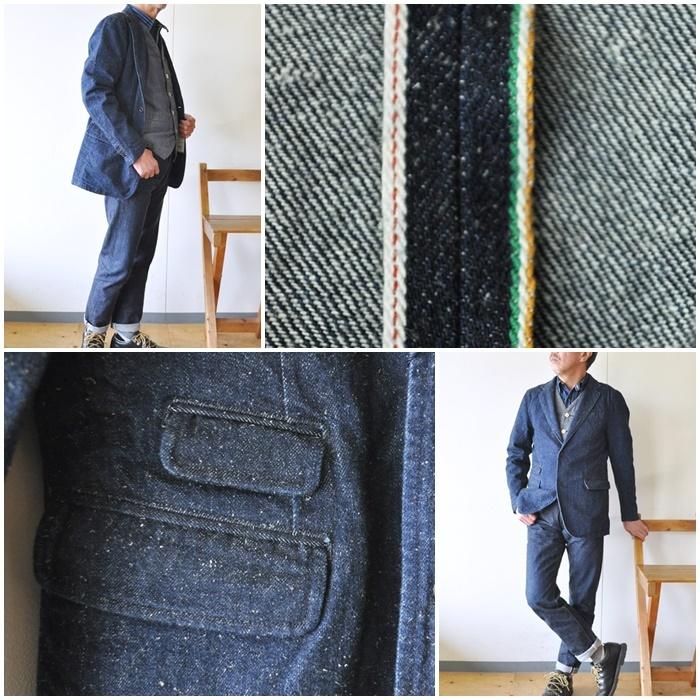 侵攻 JAPAN BLUE JEANS ジャパンブルージーンズ　 デニムテーラードジャケット　 395761 12.5oz バナナデニム