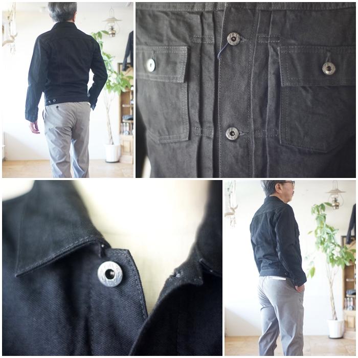 JAPAN BLUE JEANS 1st型 14ozブラックデニムジャケット JAPAN BLUE JEANS 1st型 14ozブラックデニムジャケット