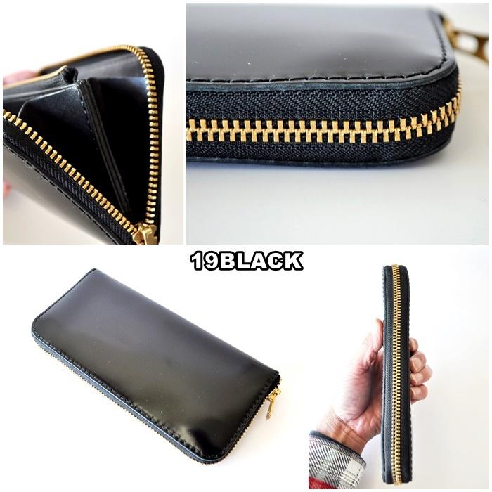 BARNS バーンズ コードバン ロングウォレット 長財布 LE4318 ラウンド  