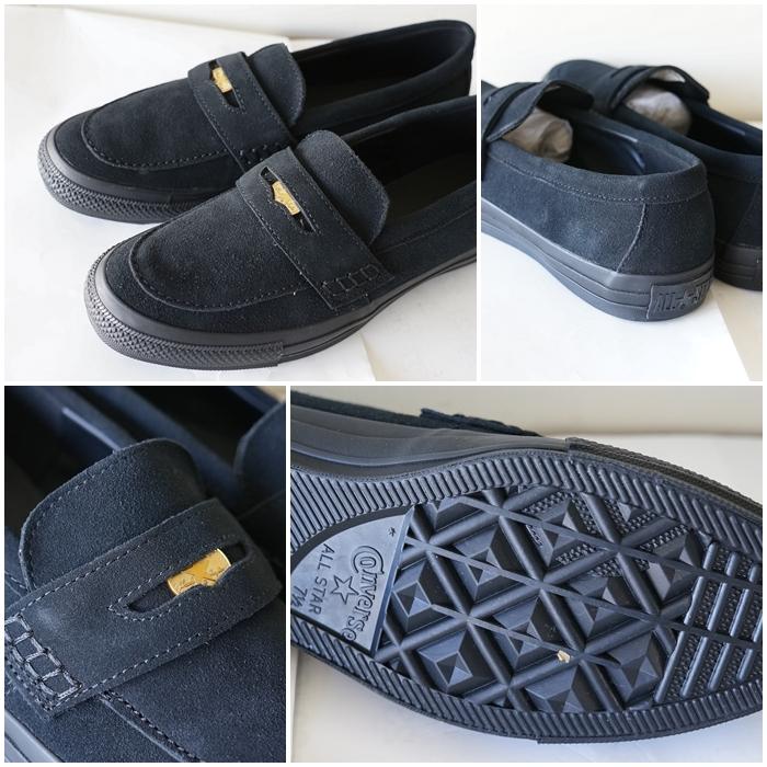 CONVERSE STARS コンバース コインローファー スエード 天然皮革