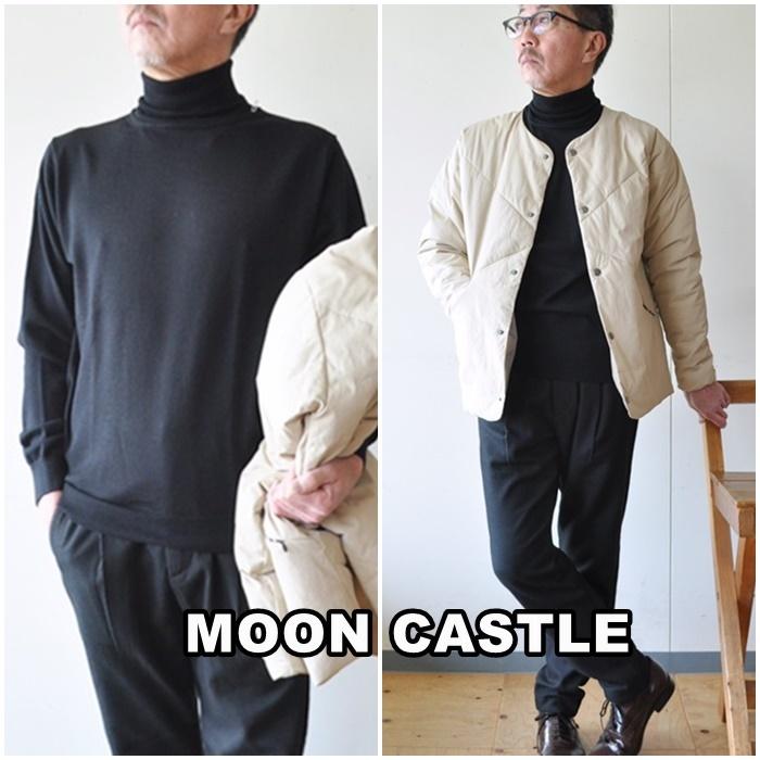 【美品】 MOONCASTLE ┃ウールニット┃モックネック ┃オフホワイト 楽天市場】MOON CASTLE 【ムーンキャッスル】 『定番アイテム』 ウール