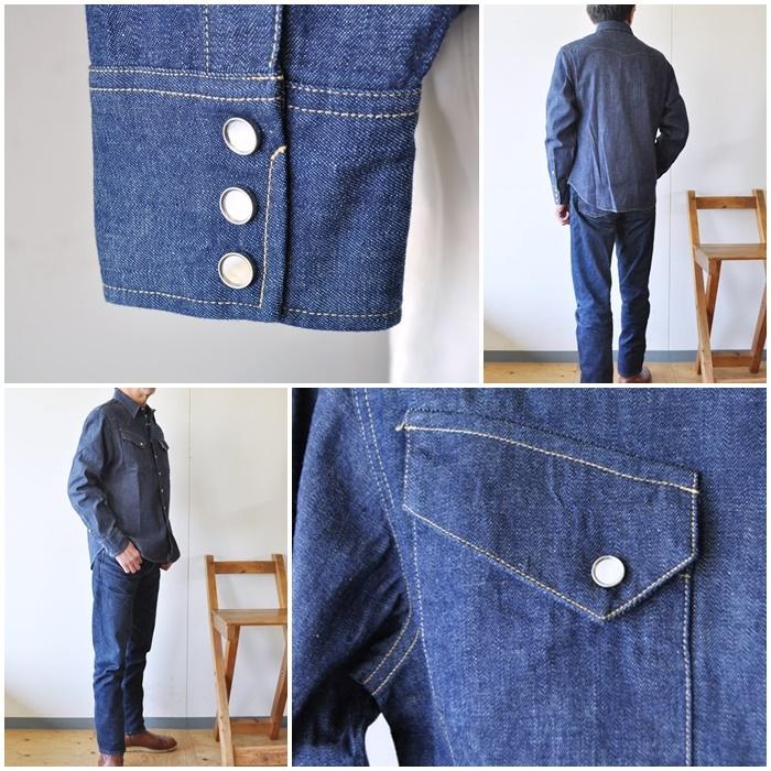 SUGAR CANE sugarcane シュガーケーン デニムウエスタンシャツ 28190