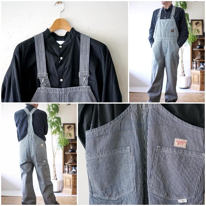 SUN SURF UNSURF サンサーフ オーバーオール ストライプ柄 42653 東洋