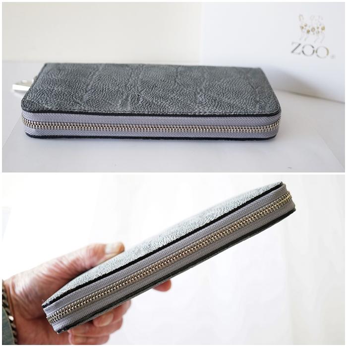 ZOO（レザー） ZOO ズー ロングウォレット 長財布 象革 象鼻革 ZLW-092  