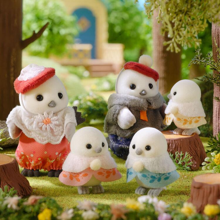 シルバニアファミリー - E28 シルバニアファミリー【シマエナガファミリー】 Sylvanian Families 【シルバニアファミリー専門店限定