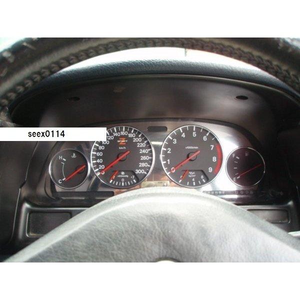 フェアレディ　z32 メーターリング 日産 フェアレディZ 300ZX Z32 アルミ クローム メーターリング : NTG