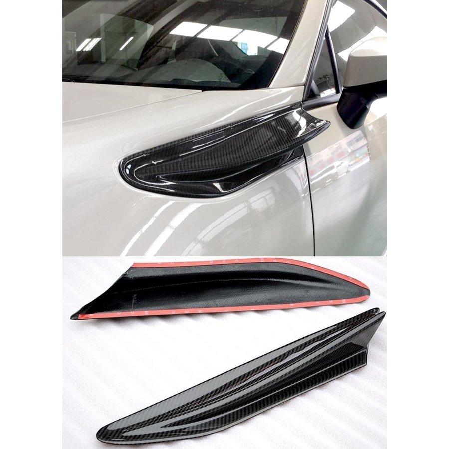 美品 TRD フェンダーフィン 黒 D4S brz zn6 86 zc6 【公式通販】