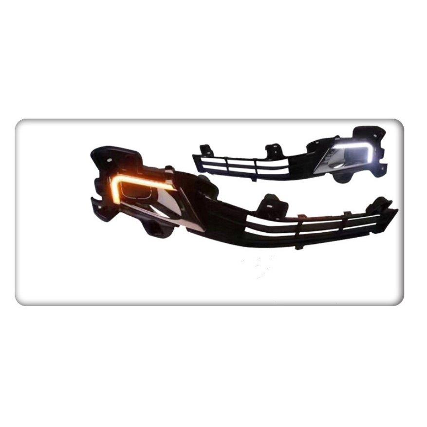 フロント LED フォグランプカバー【ランドクルーザー200 URJ202W