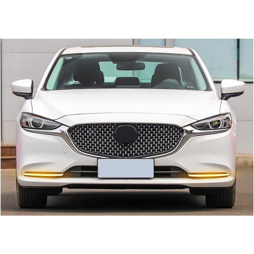 新品 高品質 シーケンシャルウインカー LED デイライト【新型 MAZDA6 マツダ６ 2019?】専用 12V 外装パーツ 流れるウインカー カスタム 新品 高品質 シーケンシャルウインカー LED デイライト【新型 MAZDA6