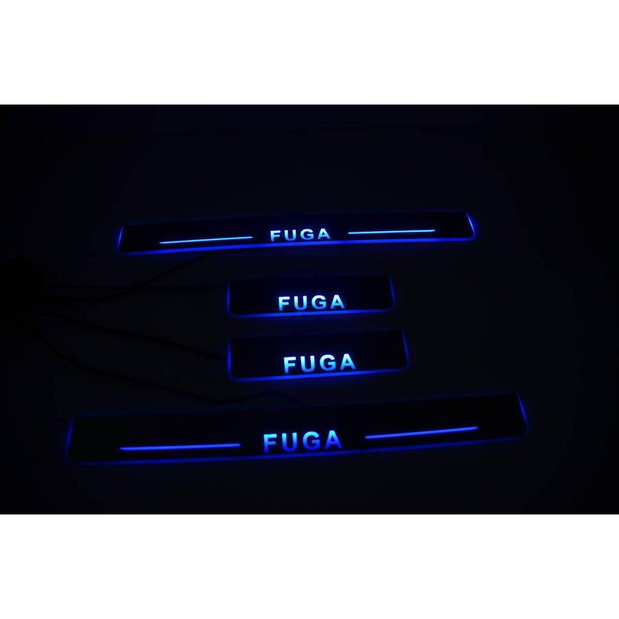 新品！NISSAN FUGA フーガY50/Y51流れるLEDスカッフプレート