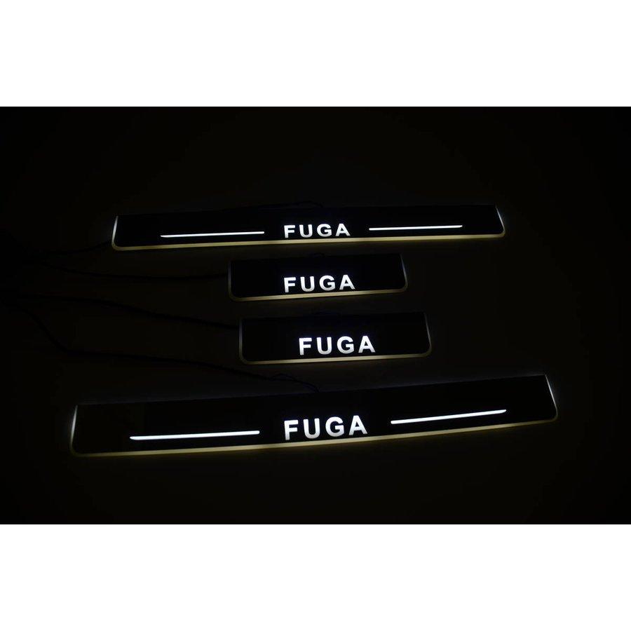 新品！NISSAN FUGA フーガY50/Y51流れるLEDスカッフプレート