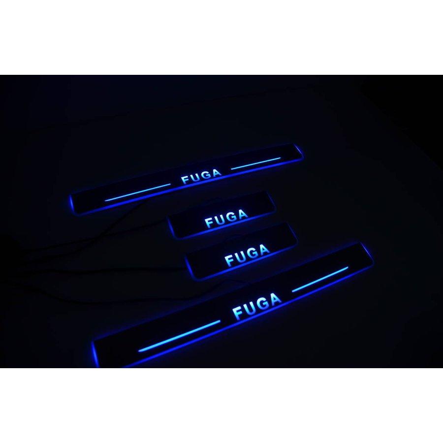 新品！NISSAN FUGA フーガY50/Y51流れるLEDスカッフプレート