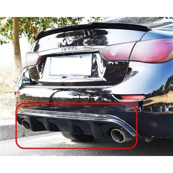 V37 スカイライン インフィニティ q50 カーボン 純正バンパー用
