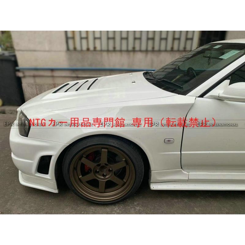 カスタムパーツ フロントフェンダー Z-tune ニッサン Skyline R34 GTT