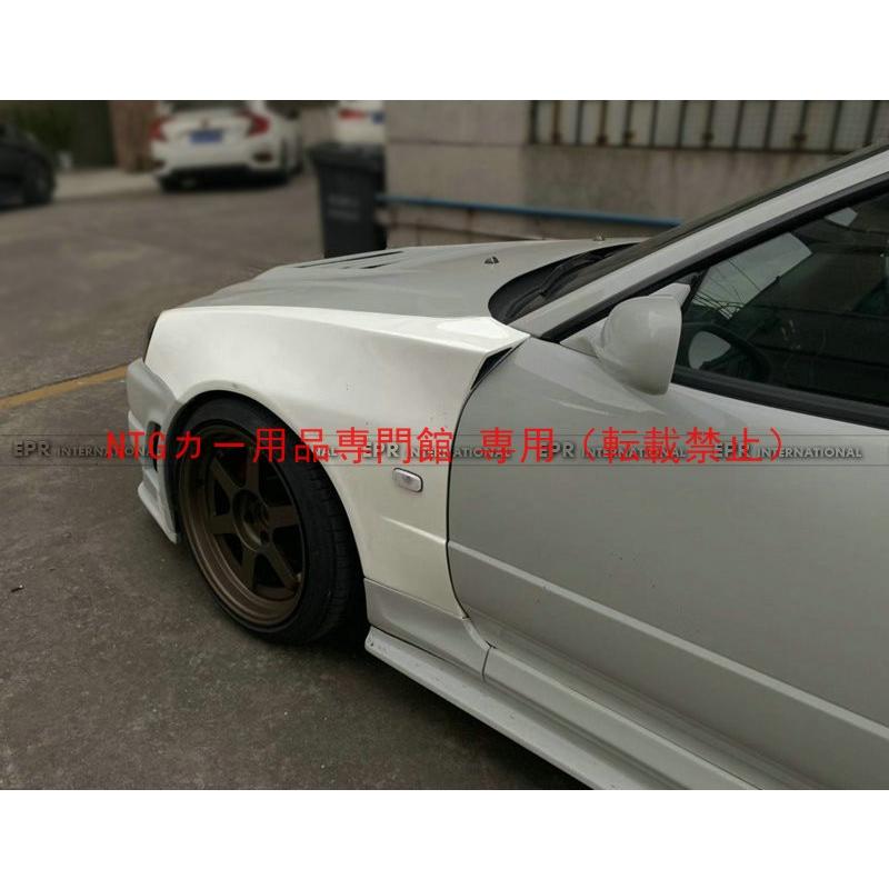 カスタムパーツ フロントフェンダー Z-tune ニッサン Skyline R34 GTT