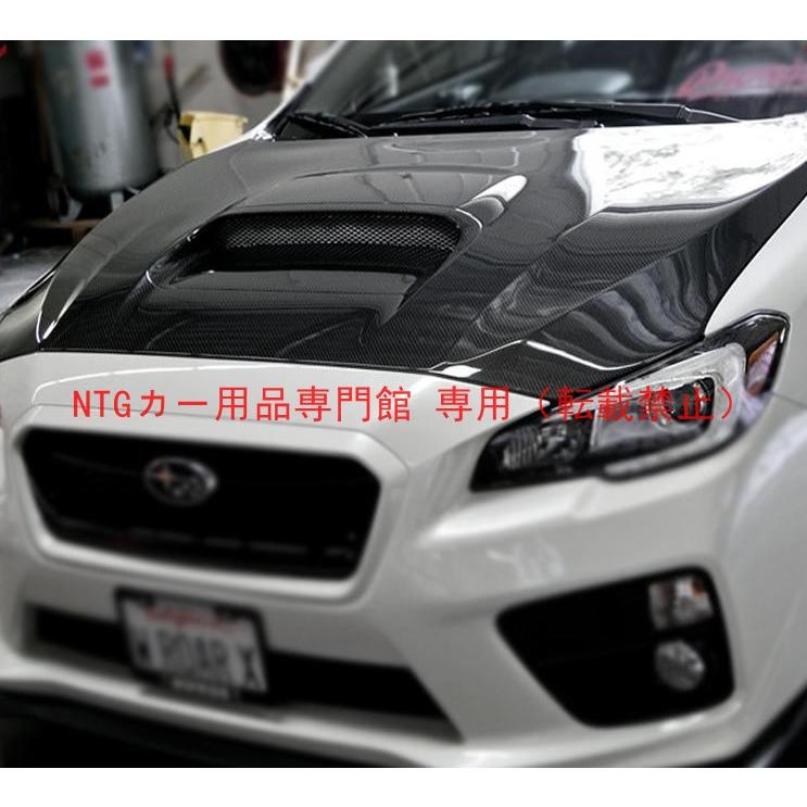 カスタムパーツ ボンネット スバル インプレッサ STI WRX VAB OE カーボン製 NTGカー用品専門館 - 通販 - Yahoo ショッピング