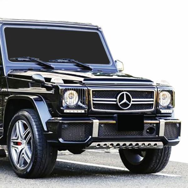 ベンツW463Gクラス AMGスタイル フロントグリル オブシディアン