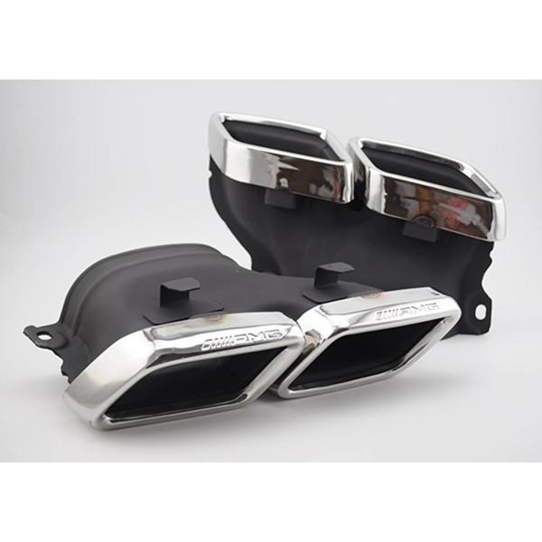 ベンツW205前期 W212後期 W222 W166 X253【AMGスタイル マフラー