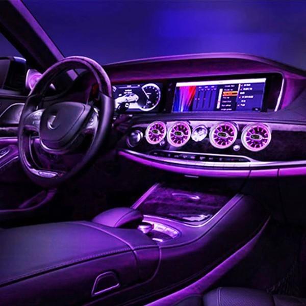 ベンツW222 Sクラス 前期型【7色LED エアコン アンビエントルーバー